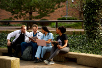 Students in Courtyard -  0A4A1617