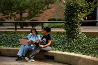 Students in Courtyard -  0A4A1606