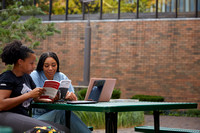 Students in Courtyard -  0A4A1594