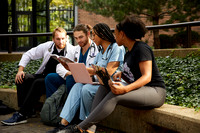 Students in Courtyard -  0A4A1624