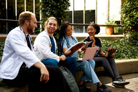 Students in Courtyard -  0A4A1626