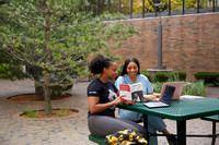 Students in Courtyard -  0A4A1591