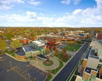 Aerial of Campus - Color